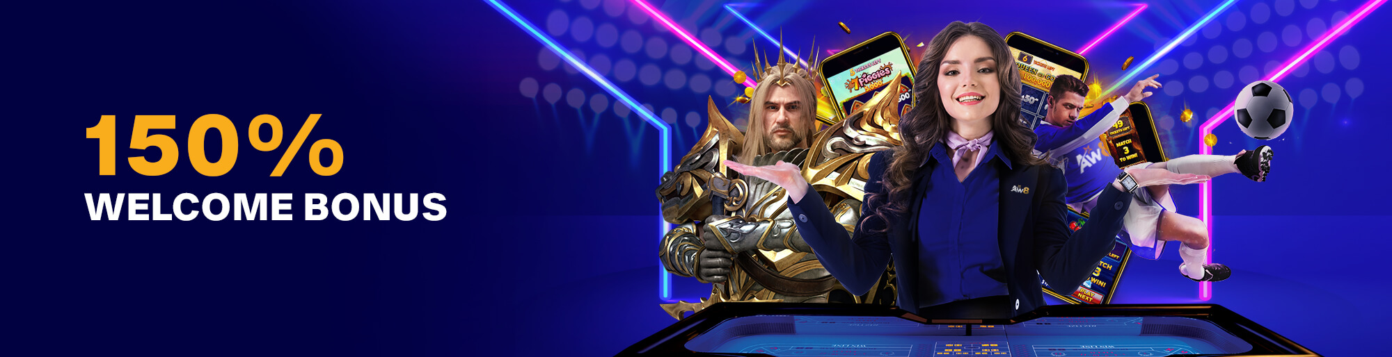 Welcome Bonus 150%